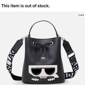 😎Out of Stock Brand New Karl Lagerfeld Bucket Bag! 😎